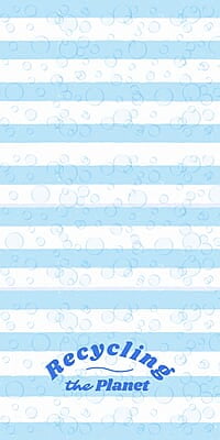 Blue/Tellow Stripes Towel Blue/Tellow Stripes Towel