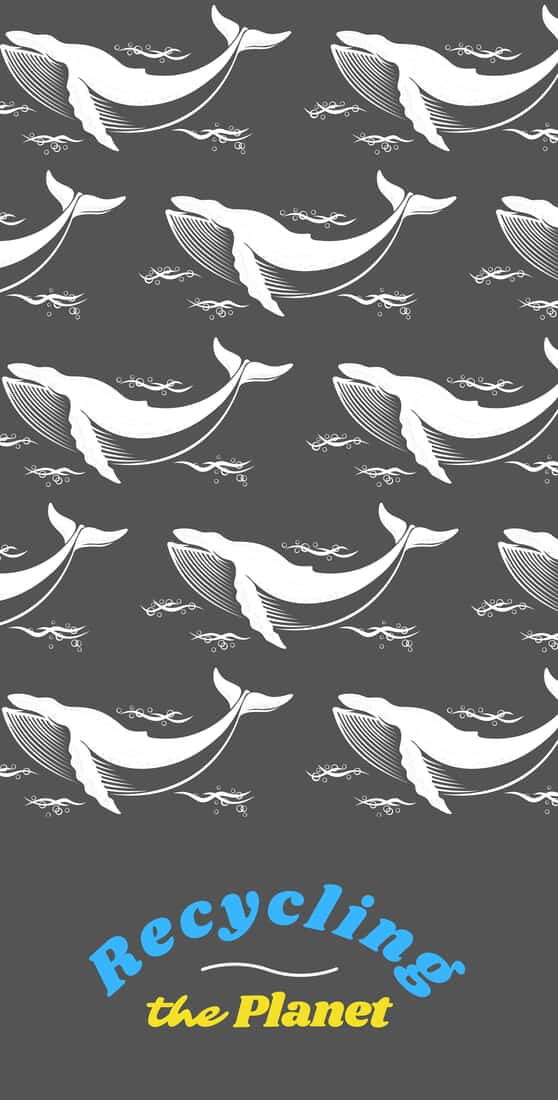 CURRENTLY OUT OF STOCK Green/Gray Whale Towel Made of Recycle Plastic Bottles CURRENTLY OUT OF STOCK Green/Gray Whale Towel Made of Recycle Plastic Bottles